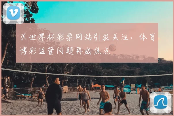 买世界杯彩票网站引发关注,体育博彩监管问题再成焦点